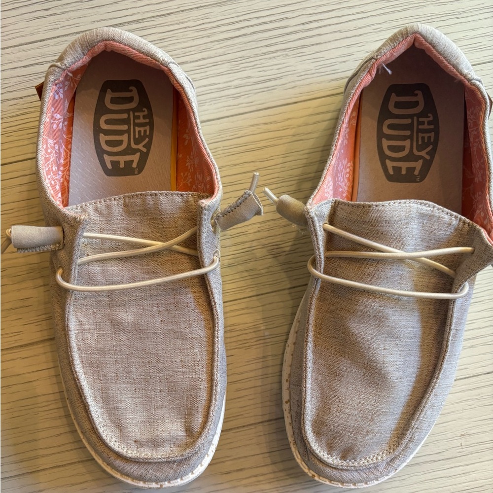 Hey Dude Men's Light Brown Loafers